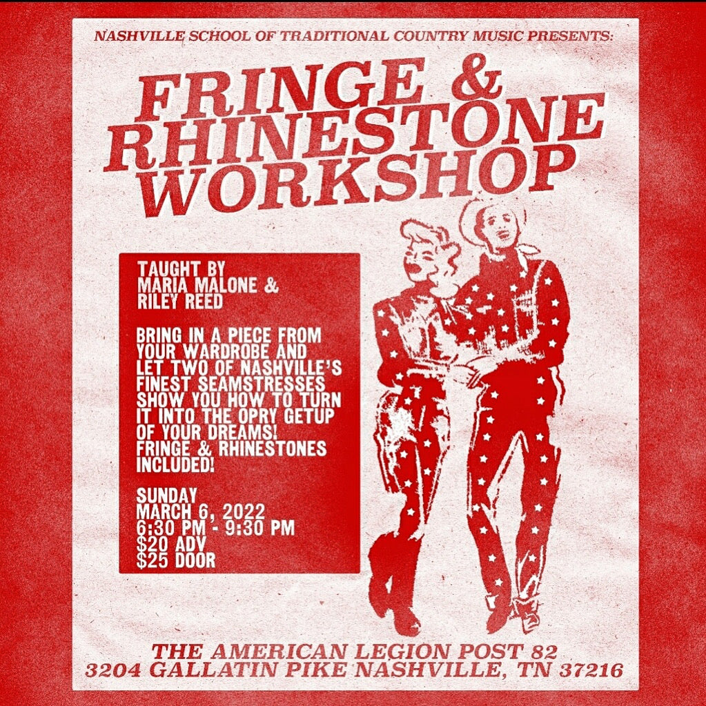 Fringe & Rhinestone Workshop